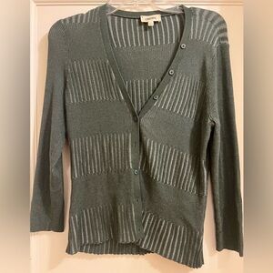 L’agence Olive Green Cardigan Size L